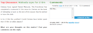 football fans contribute
