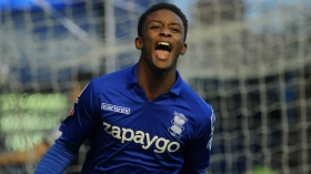 Leicester City win Demarai Gray chase