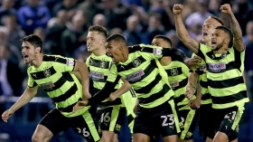 Huddersfield Town promoted to the Premier League
