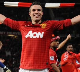RvP delighted after Manchester United win title