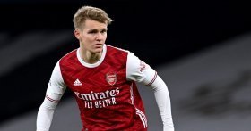 Predicted Arsenal line-up (4-2-3-1) vs Fulham, Odegaard returns