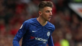 Mason Mount reacts after Chelseas win at Southampton