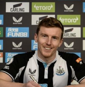 Matt Targett joins Newcastle on loan