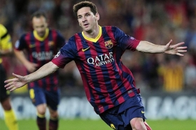 Messi ruled out for three weeks