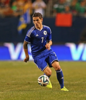 Everton table bid for Bosnian star
