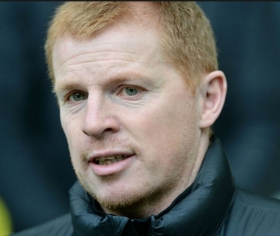 Celtics Neil Lennon shows his discontent over Scott Browns  red card