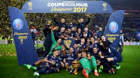 PSG beat Monaco to win French League Cup