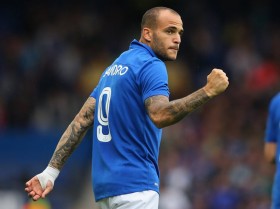 Sandro Ramirez leaves Everton for Valladolid