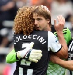 Coloccini dedicated to Newcastle cause