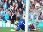 Sunderland share points with Aston Villa