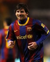 Messi happy to equal record