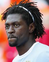 Tottenham discuss move for Adebayor